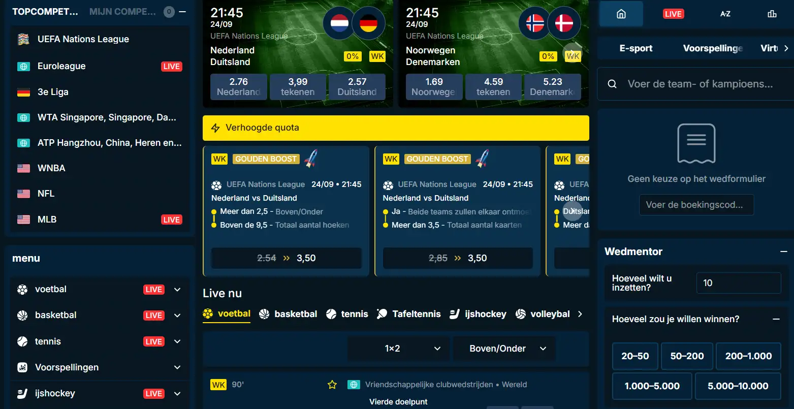 turbosven casino sportweddenschappen